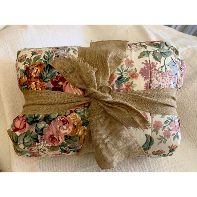 Vintage 80's Ralph Lauren Allison Floral Full/Queen Comforter