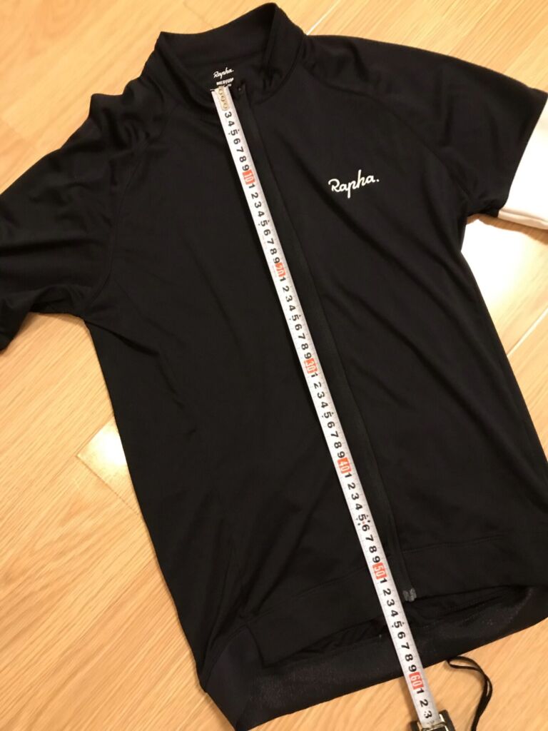 Raphaコアジャージは身長で選ぶ？胸囲腹囲で選ぶ？