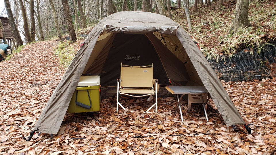 コールマン/アテナワイドツーリング130] ～幕内レイアウト編～｜ちばん