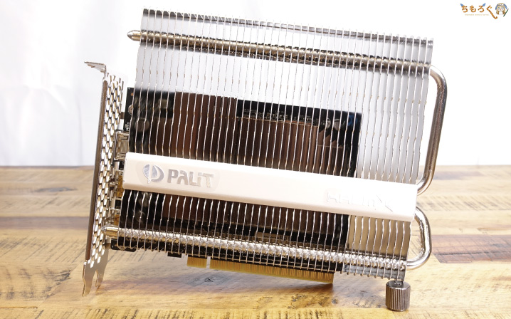 Palit GeForce GTX 1650 KalmXをレビュー：完全ファンレスで無音動作の