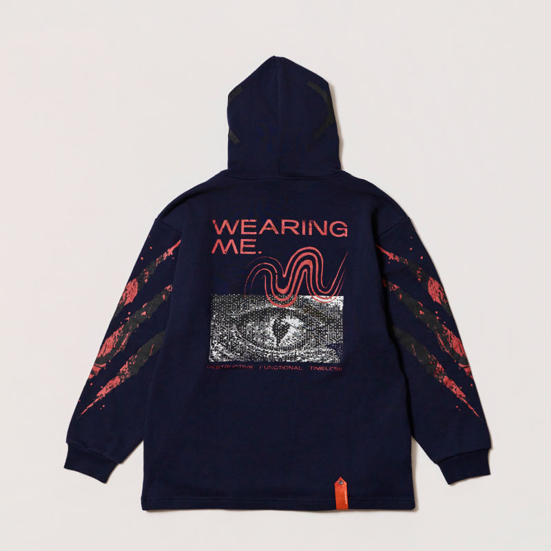 販売完了】【sXe x BAND SAURUS Hoodie】Eye of the REX & Slash