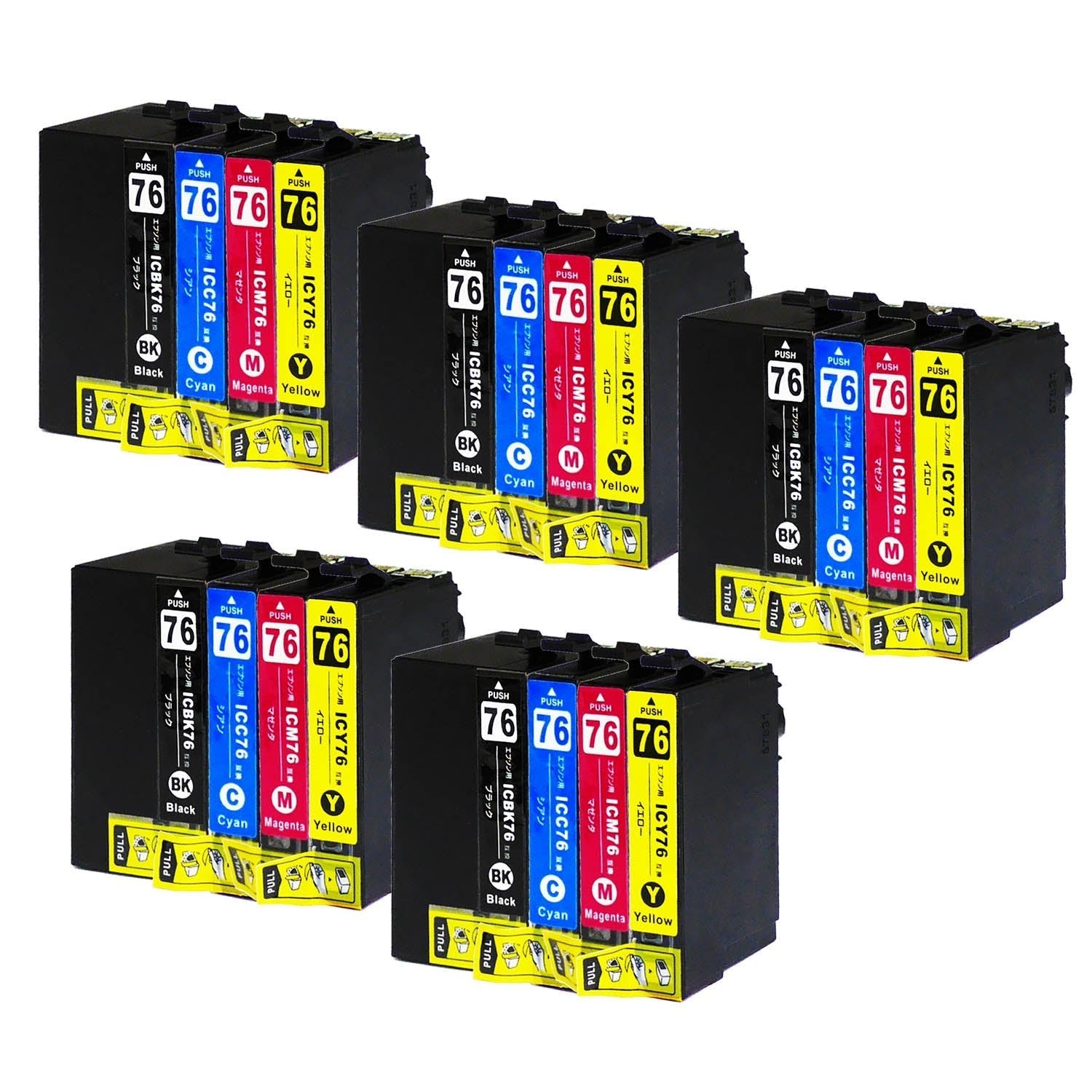 エプソン用 IC4CL76 (地球儀) 互換インク 4色セット 大容量 – インクの