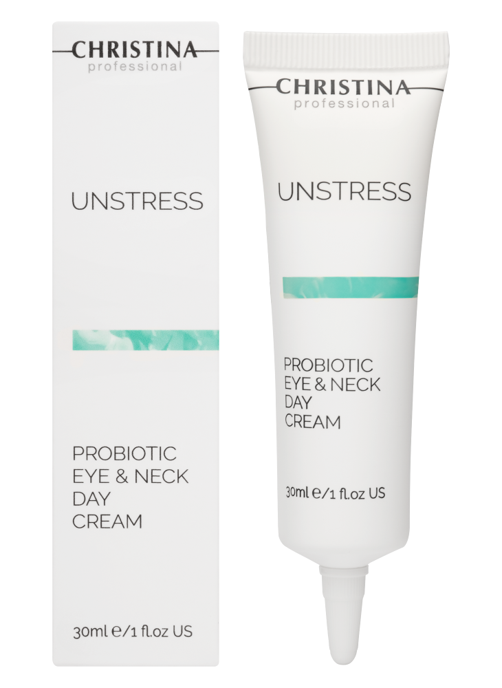 Unstress Probiotic Day Cream Eye & Neck SPF 8 (Дневной крем с