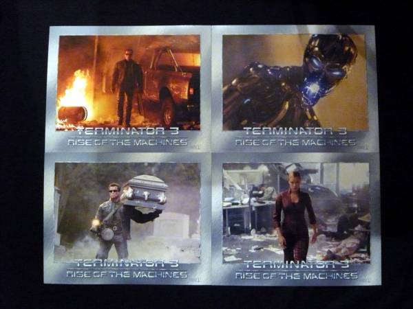 ターミネーター3 US版オリジナルロビーカード9枚組コンプリートセット