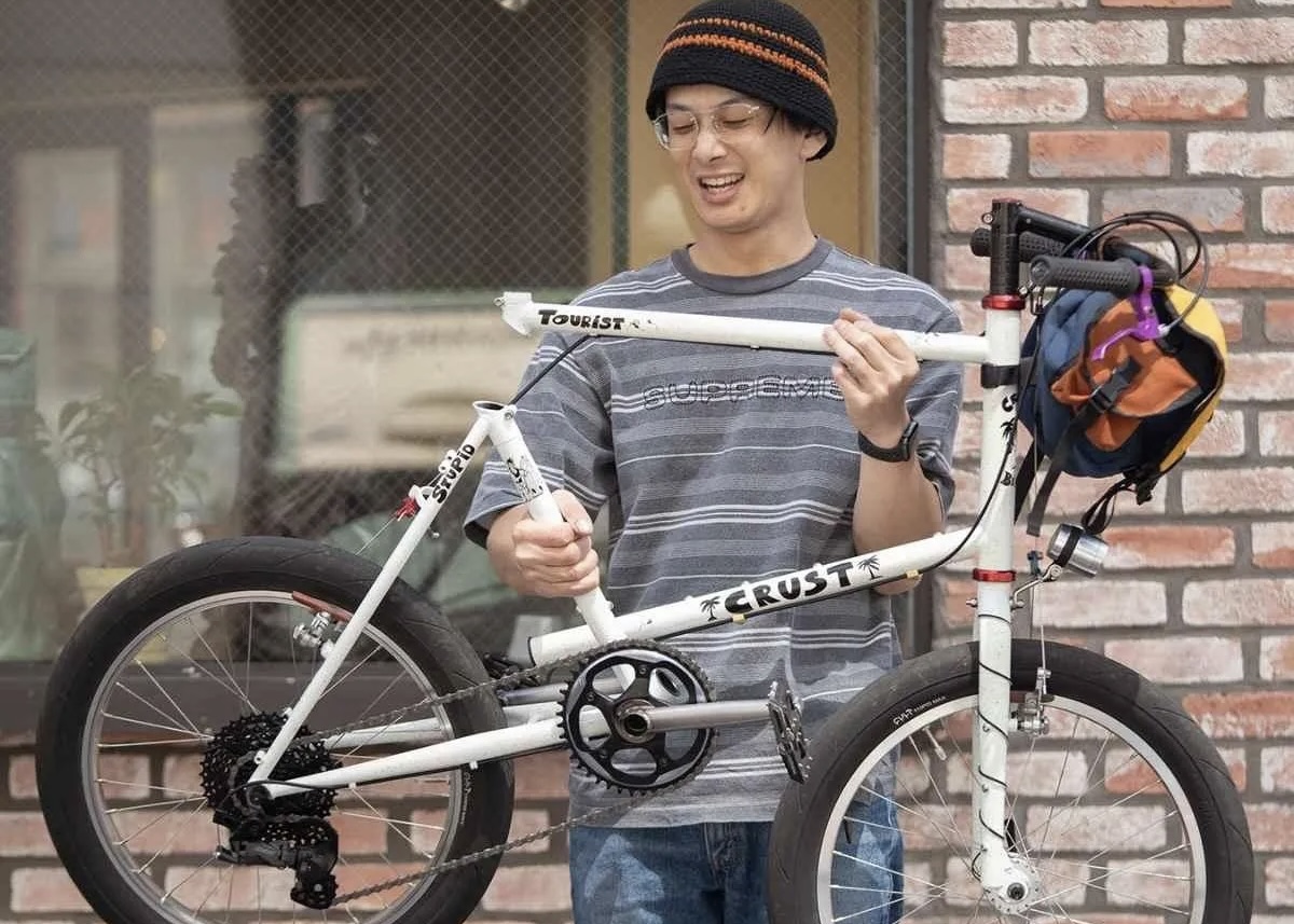 CRUST BIKES(クラストバイク) STUPID TOURIST frame set (pastel