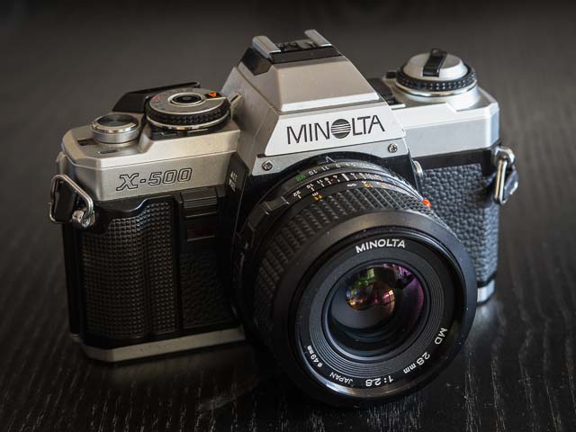 Minolta X-500 - Classic analogue - Christopher J Osborne