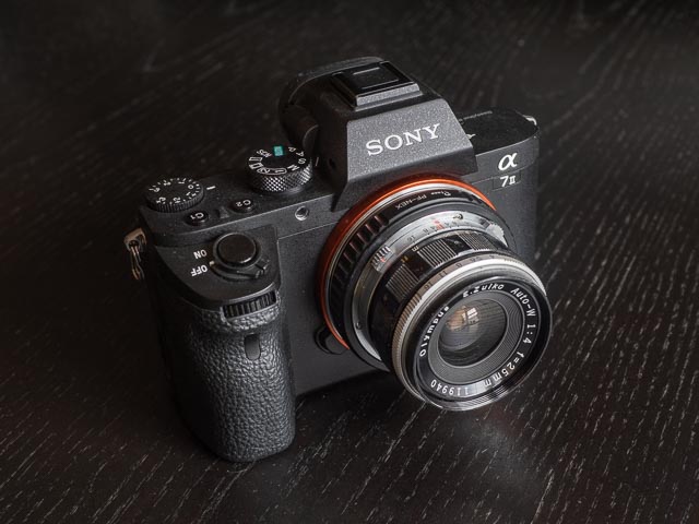 E.Zuiko Auto-W 25mm f/4 - Olympus Pen F lenses on full-frame