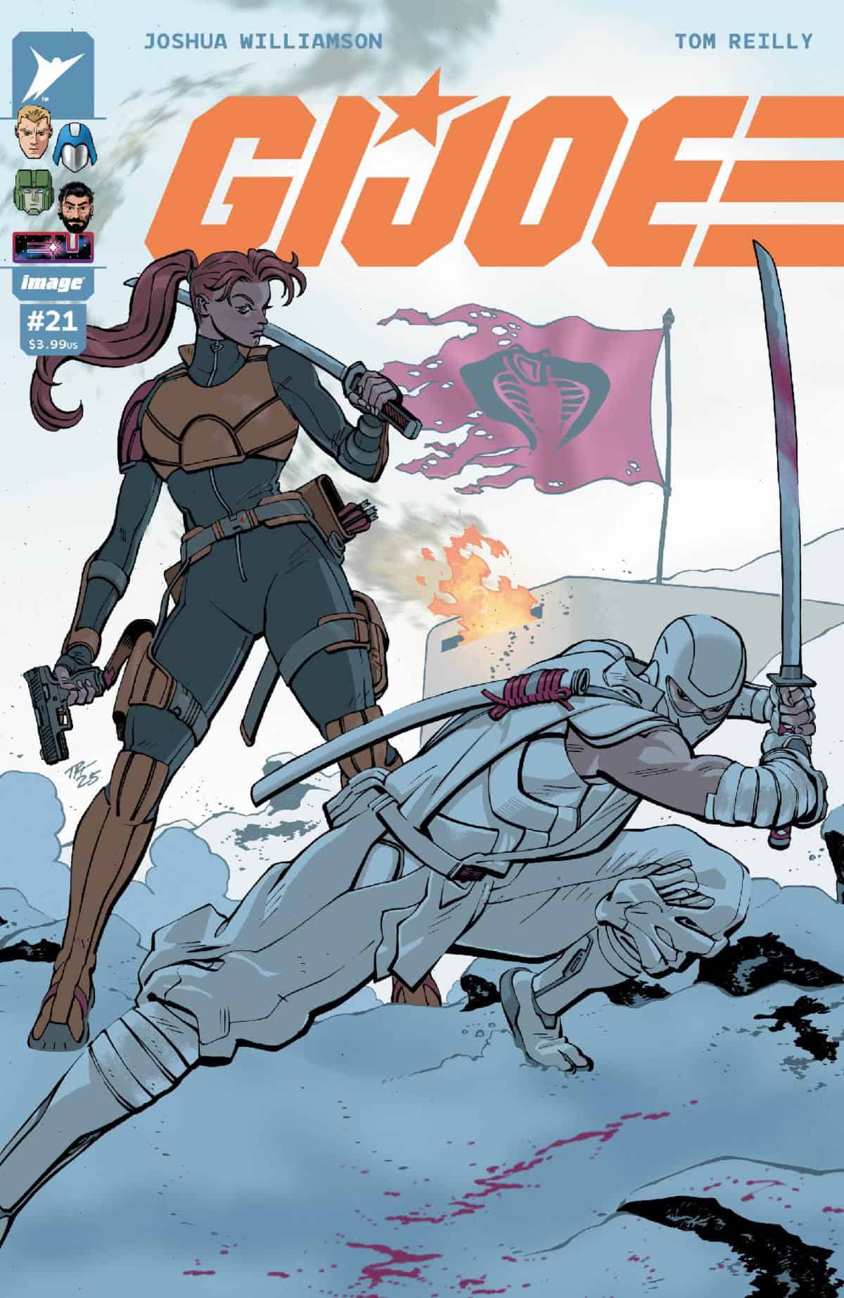 Storm Shadow and Scarlett Return in G.I. JOE #21 - Comic Watch