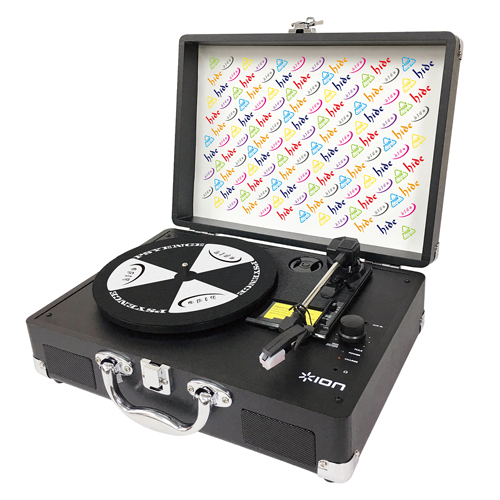 hide Vinyl Motion Portable Suitcase Turntable [レコード