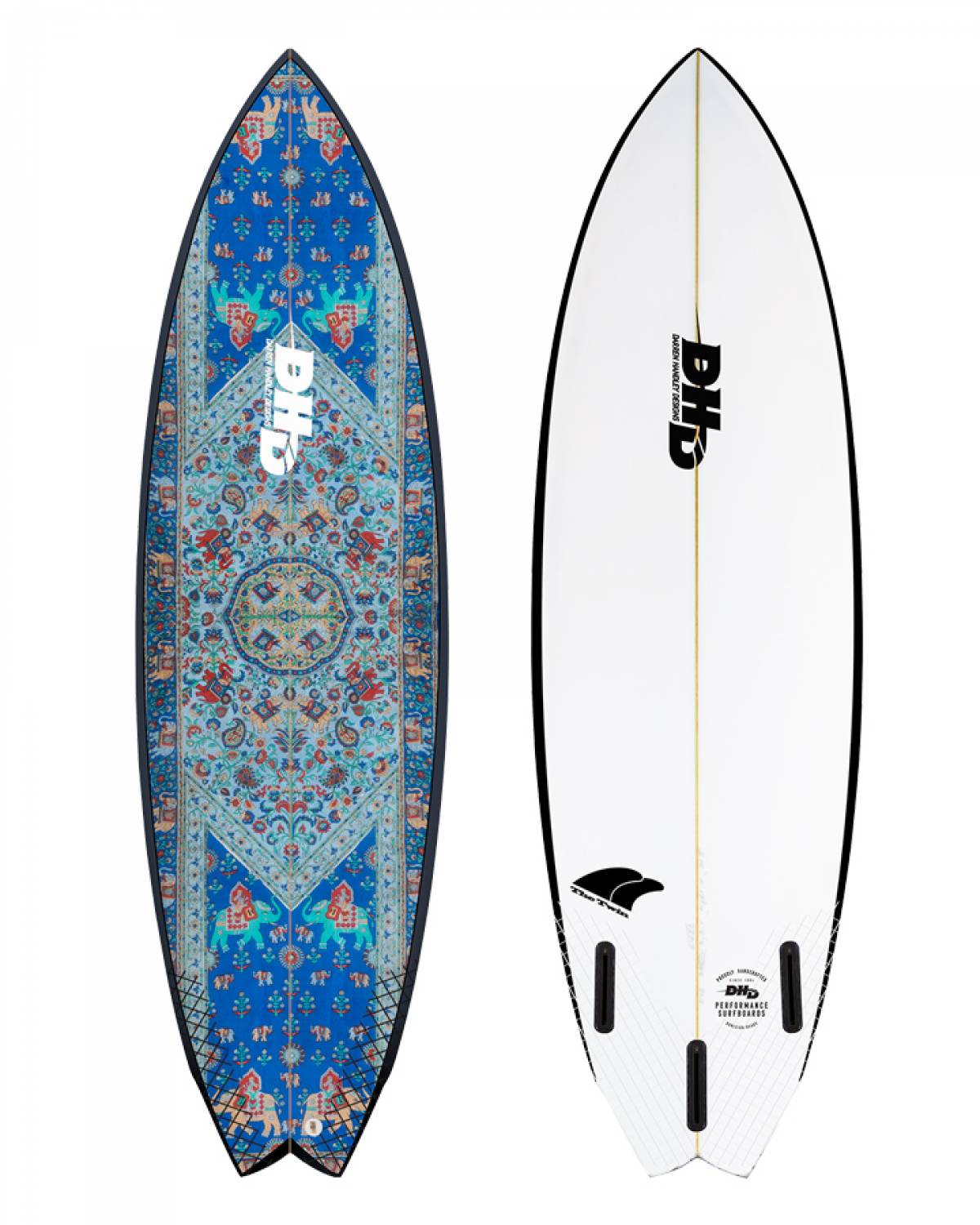 Buy the DHD Twin Fin 5ft 10in Surfboard Online Now | Boardcave USA