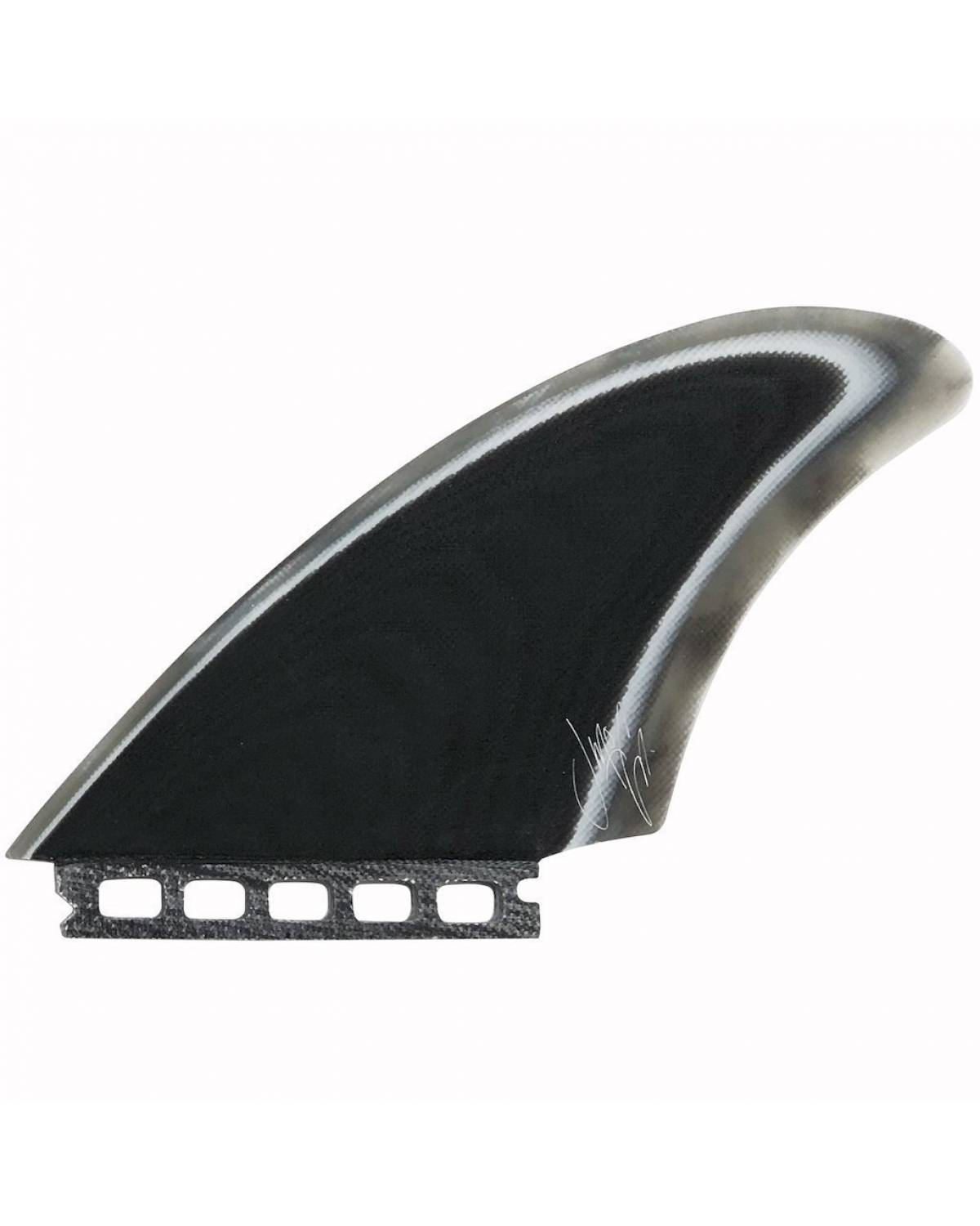 Buy the Captain Fin Co Jeff McCallum Keel Acid XL Black Online Now
