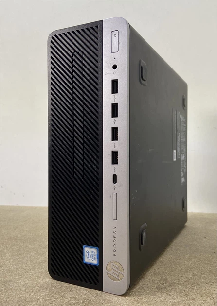 Компьютер HP ProDesk 600 G4 SFF (i3-8100/8GB DDR4/256GB SSD), Б.У