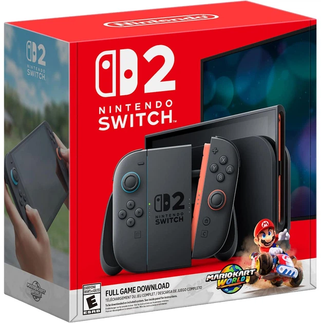 Игровая консоль Nintendo Switch 2 Console 256 ГБ Mario Kart World