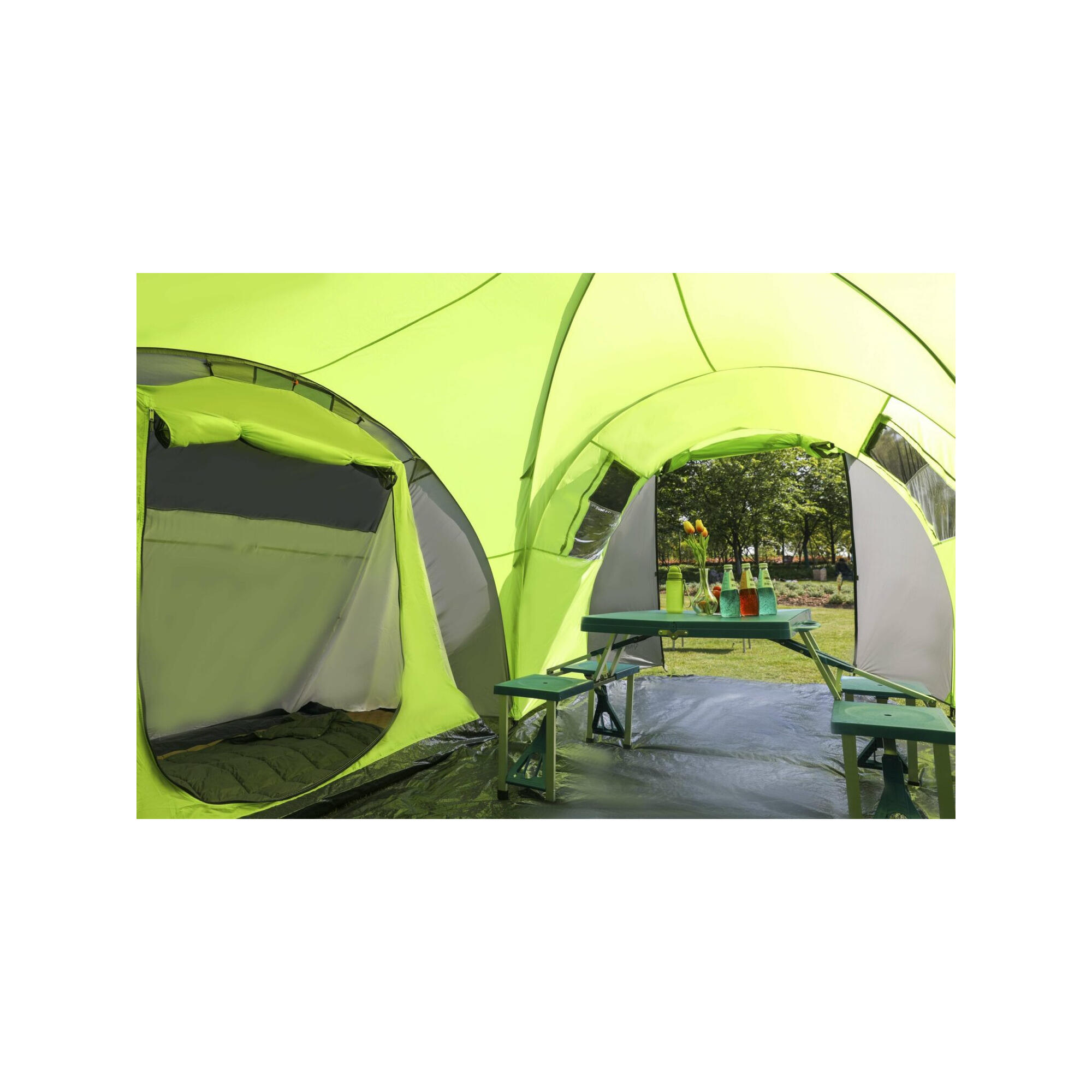 Tente de camping Torino 8 places - Dome KINGCAMP | Decathlon