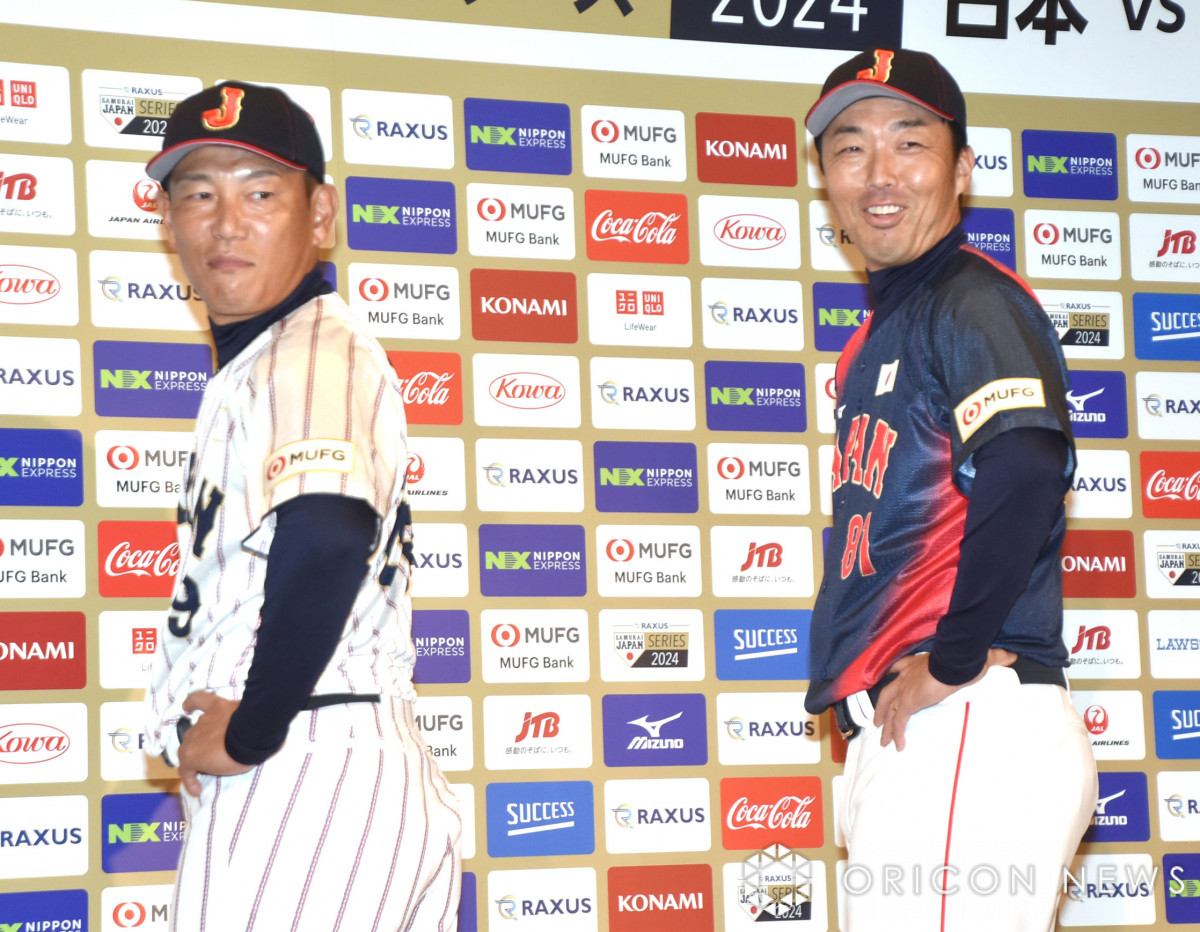 侍ジャパン、新ユニフォームをお披露目 井端監督が意気込み「日本の