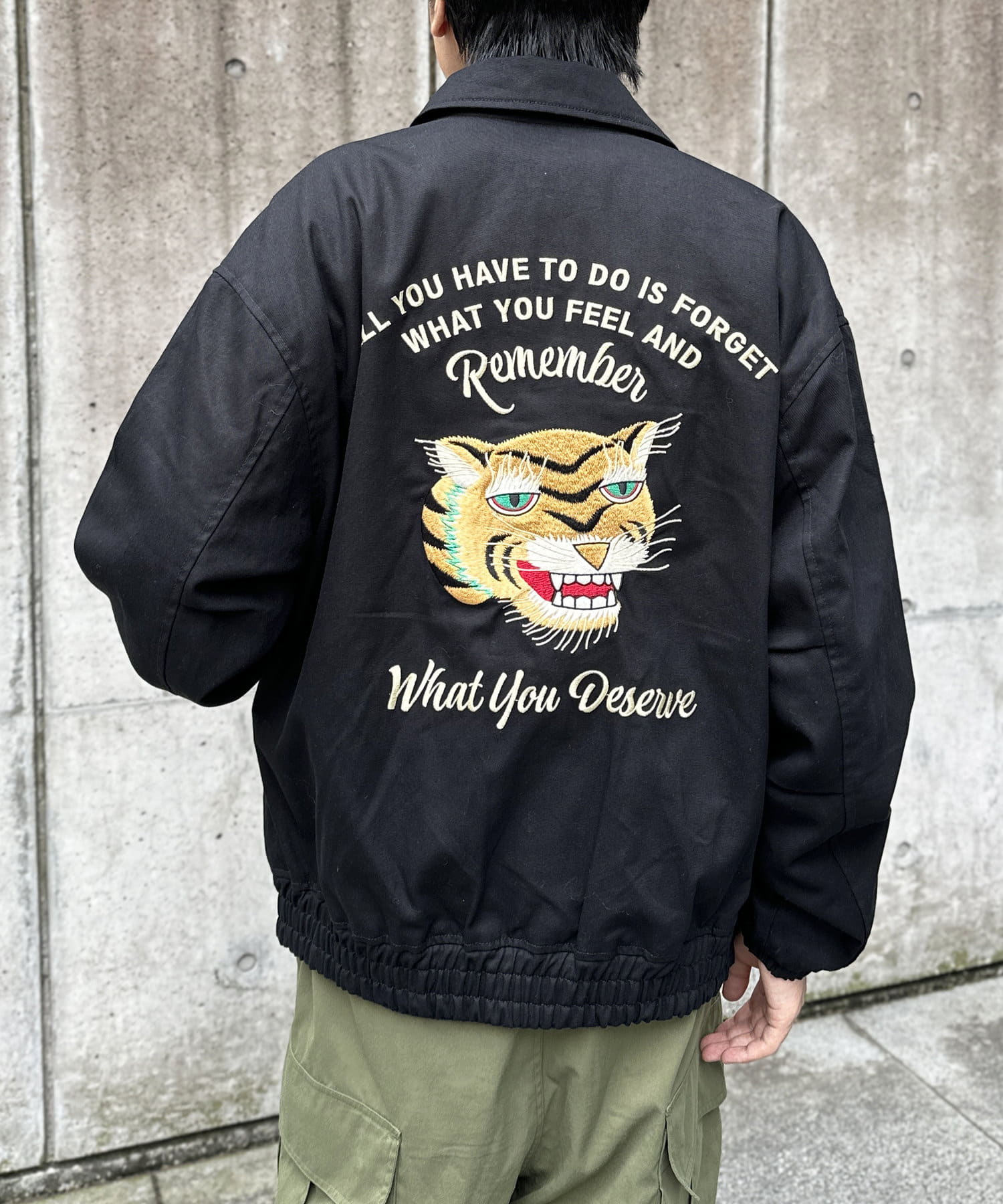 トラ刺繍ZIPブルゾン | CPCM(シーピーシーエム)レディース | PAL