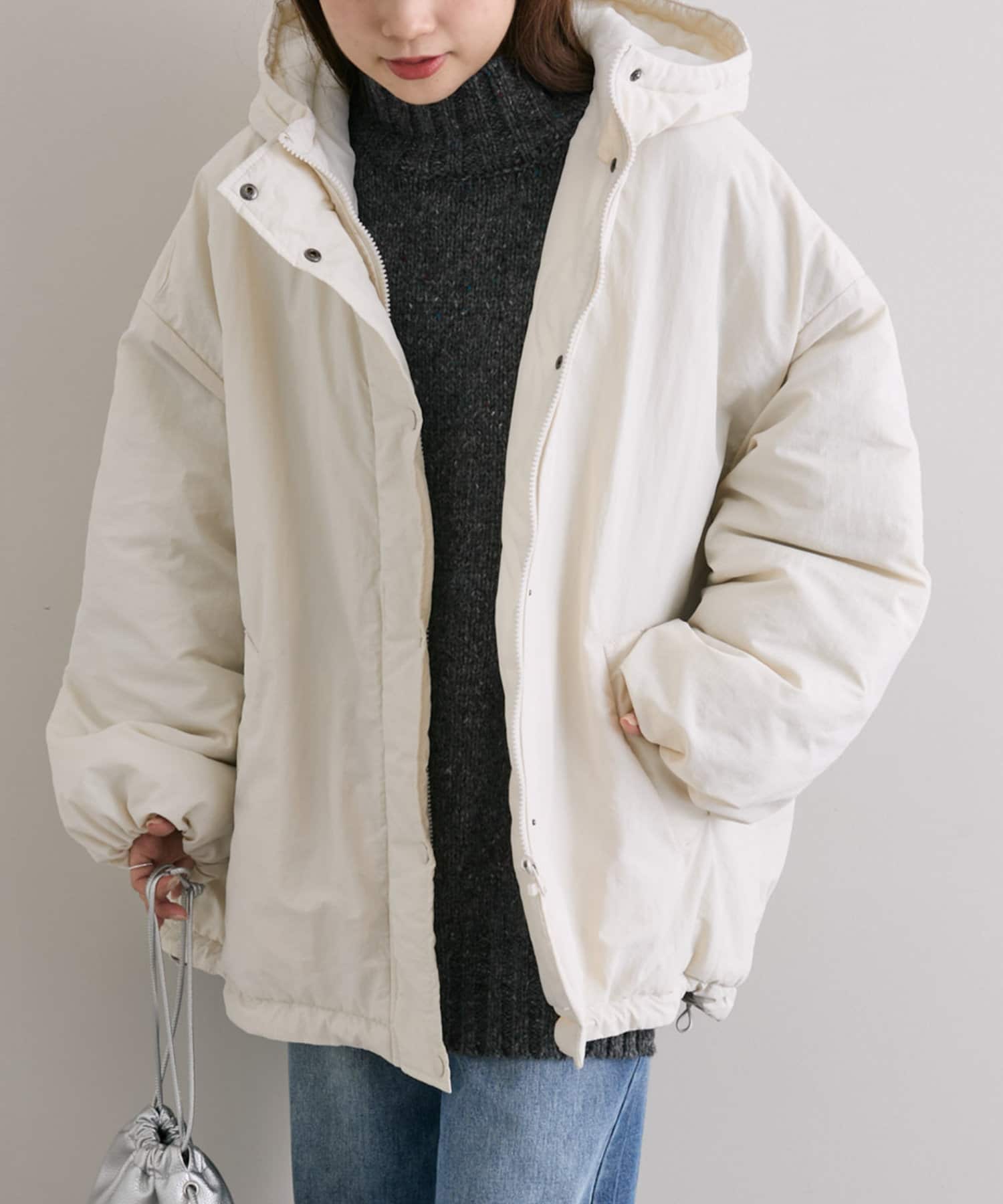 中わたモンスターパーカー | PUAL CE CIN(ピュアルセシン)レディース