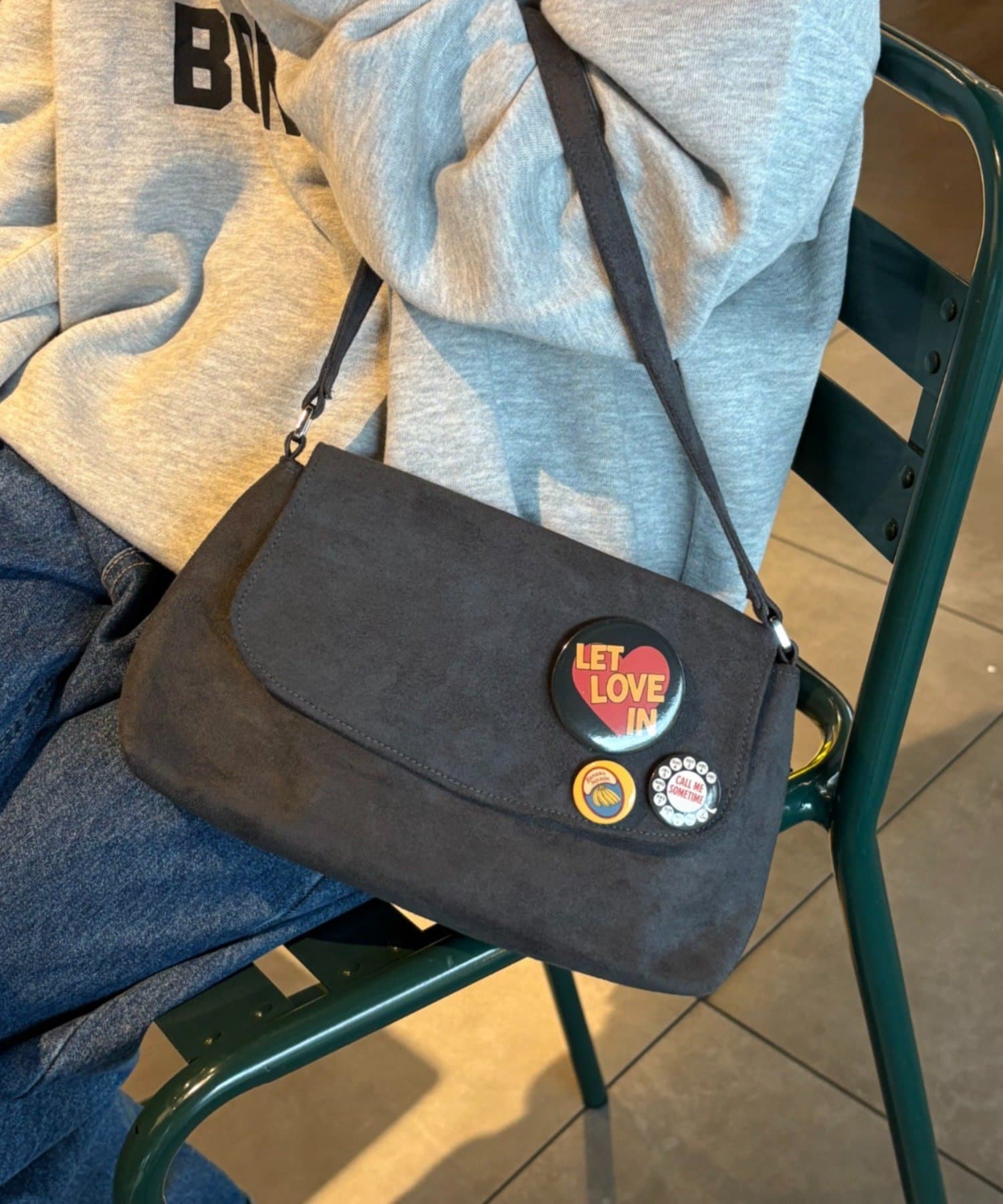 スウェードハンドバッグ | CIAOPANIC TYPY(チャオパニックティピー