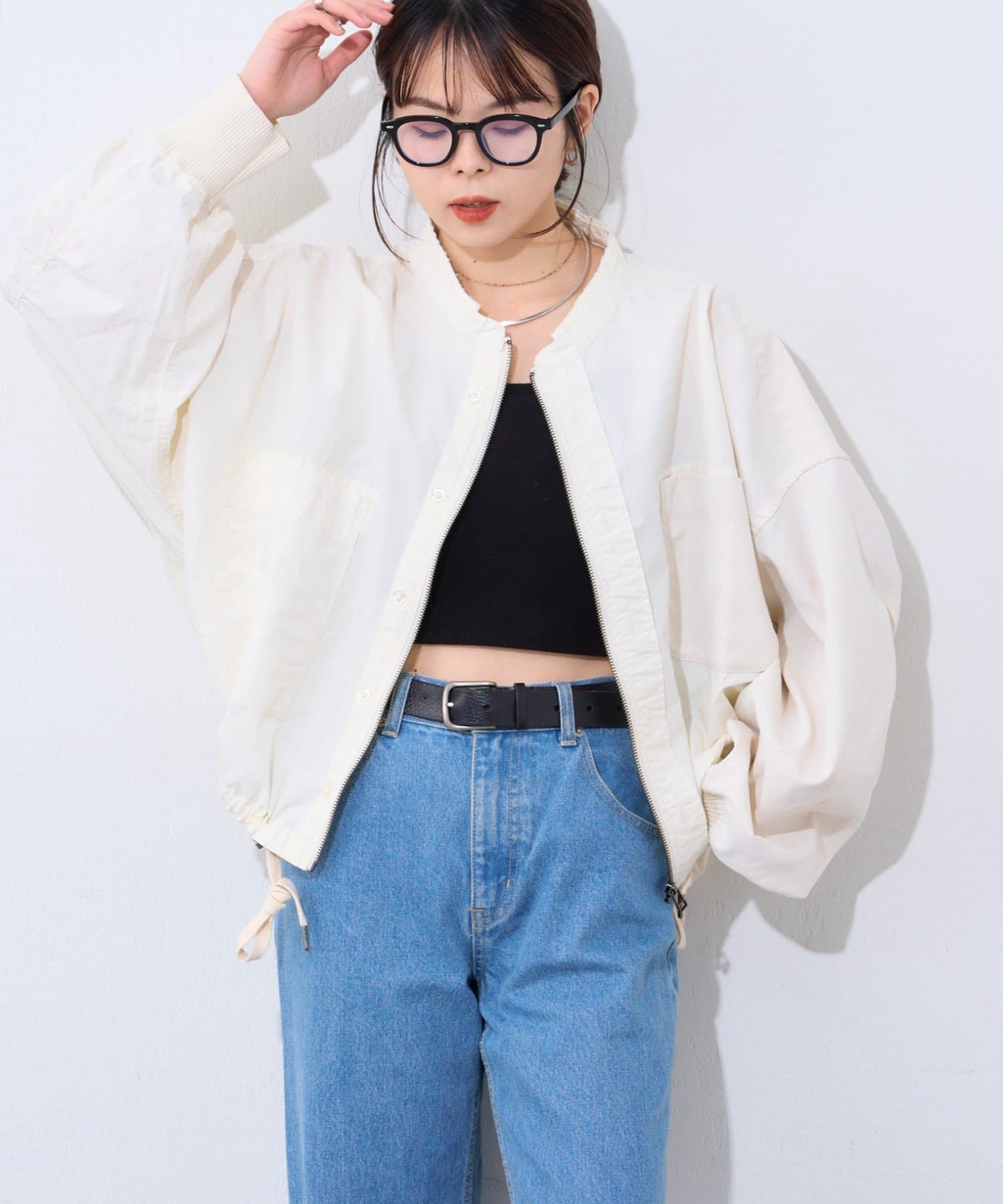 etsintaリメイクZIPシャツジャケット | CIAOPANIC TYPY(チャオパニック