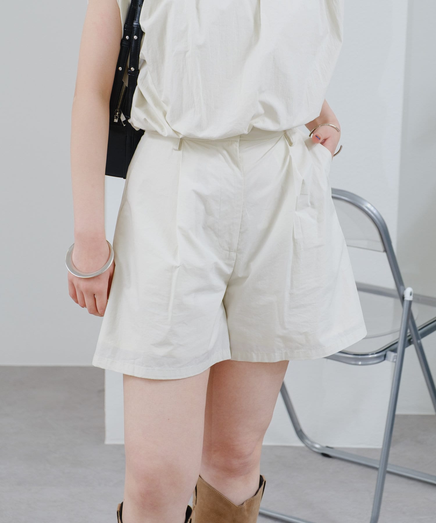 タックボリュームショートパンツ | mystic(ミスティック)レディース