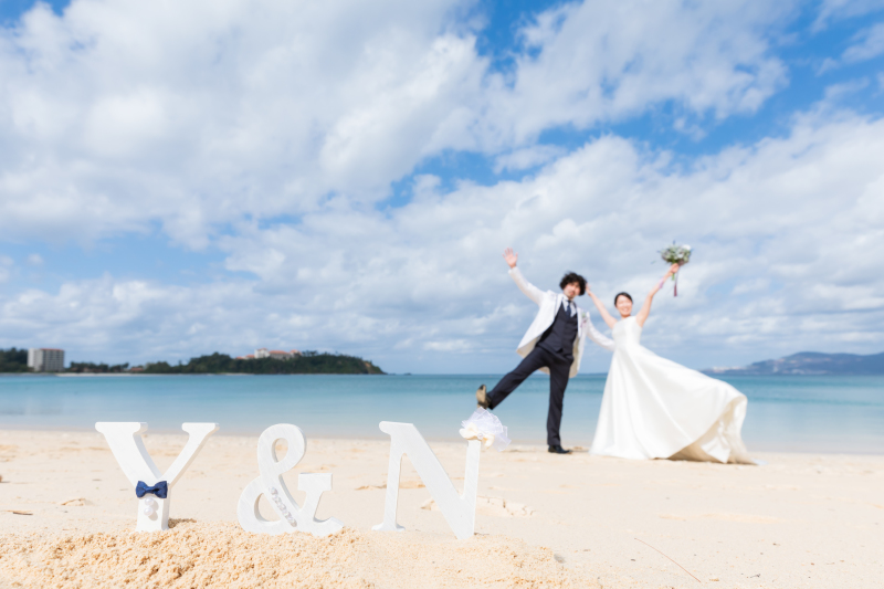 OKINAWA ワタベウェディングのスタッフブログ(撮影小物～イニシャル