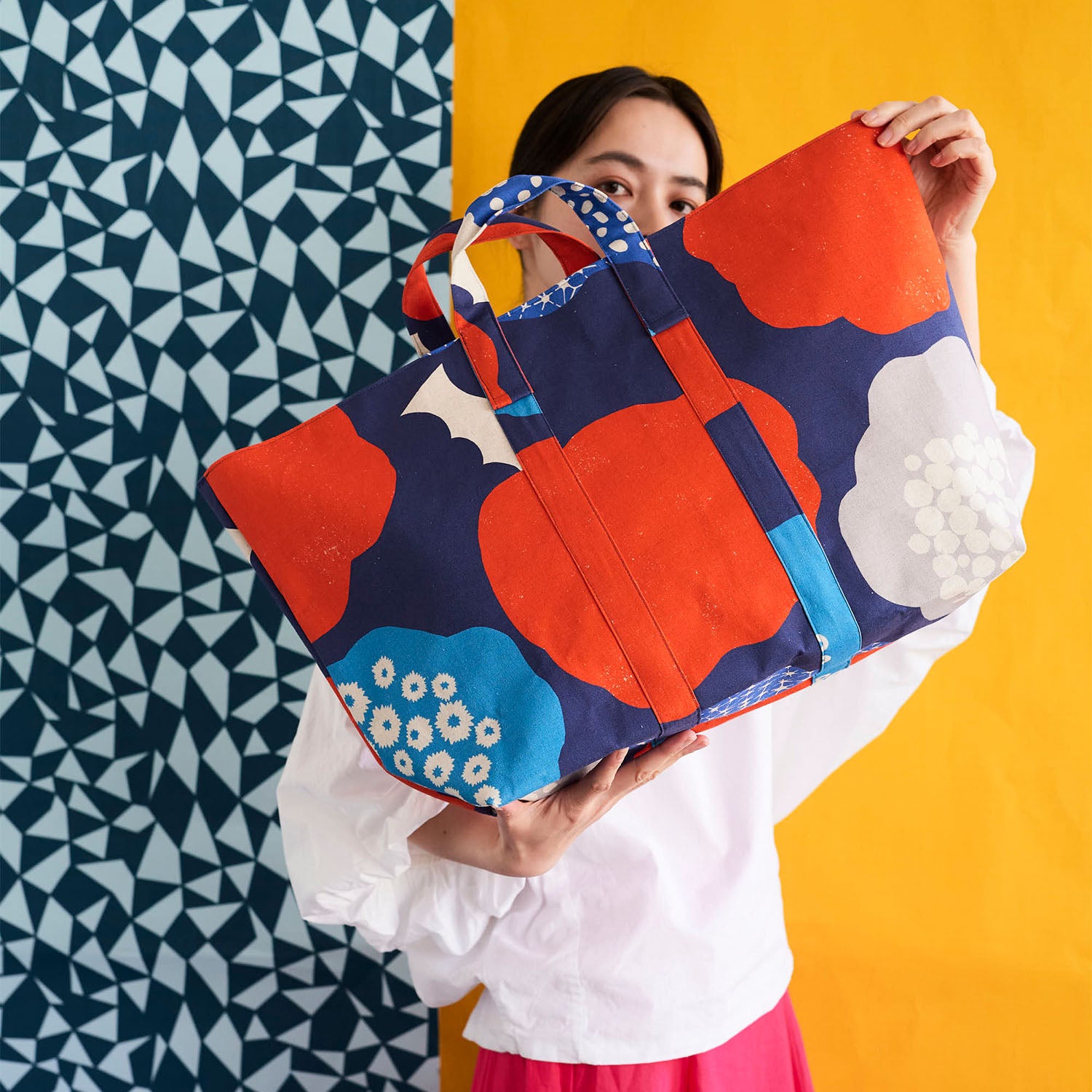 cocca(コッカ) ｜生地通販｜echino/エチノ cloud flower ～ 綿麻