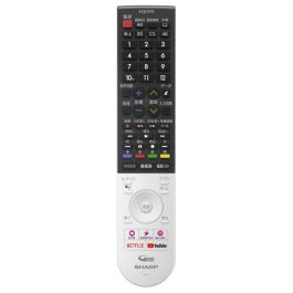 シャープ公式通販】 シャープ 液晶テレビ用 リモコン（010 638 0565