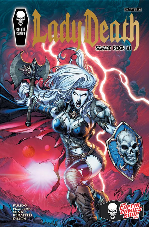Lady Death: Savage Reign - Premiere Edition - Gold Foil