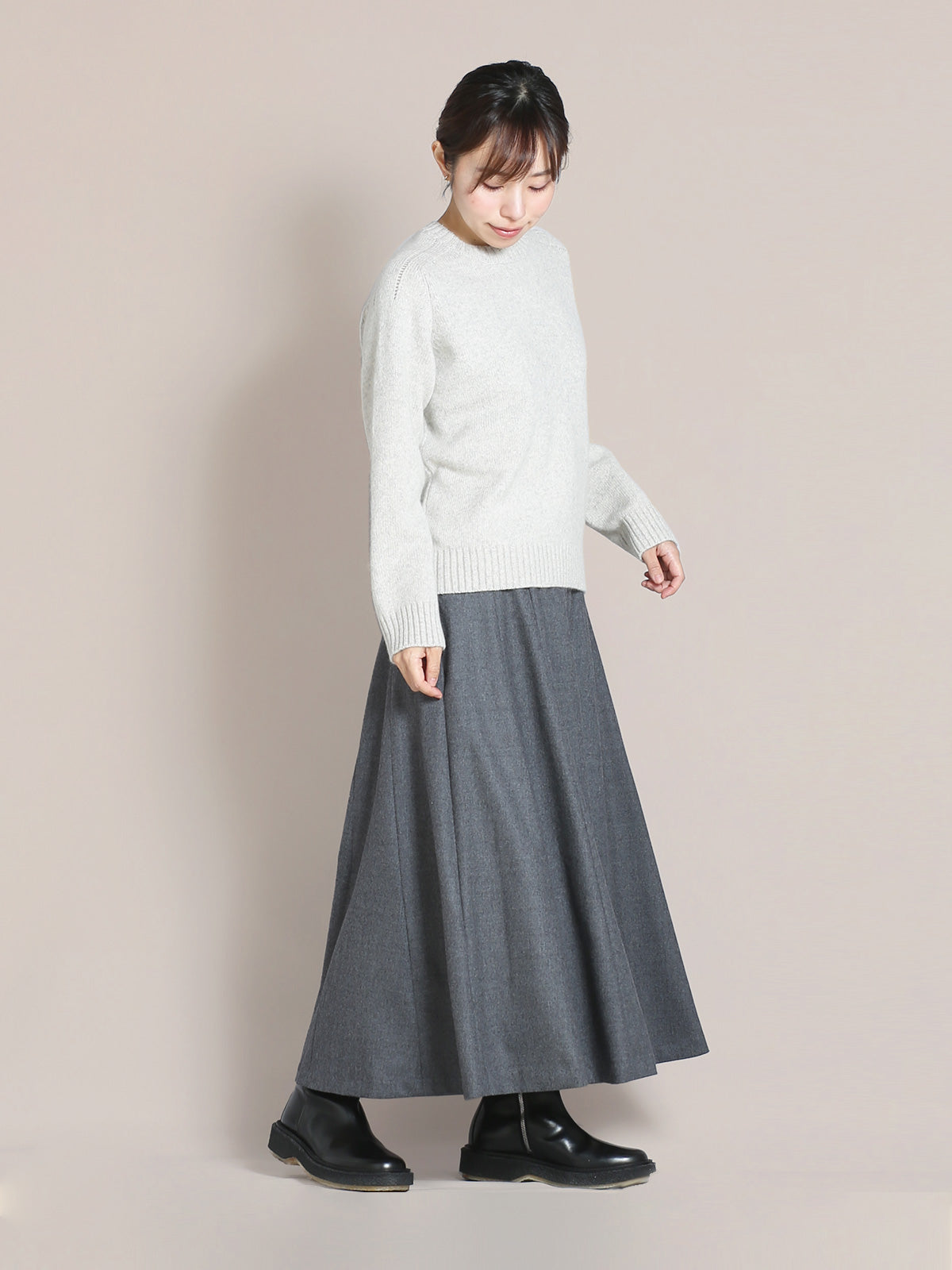 ハイカウントフラノマルチパネルスカート – Cobitto