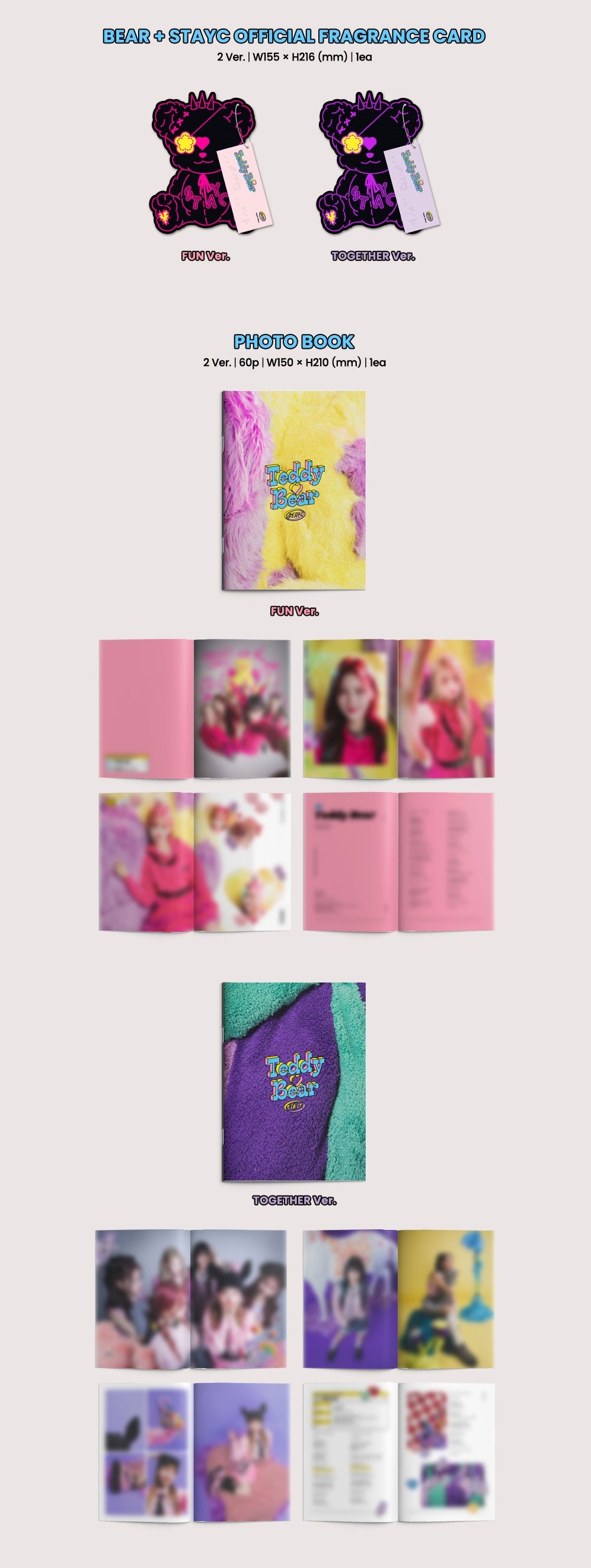 STAYC - TEDDY BEAR 4TH SINGLE ALBUM | COKODIVE