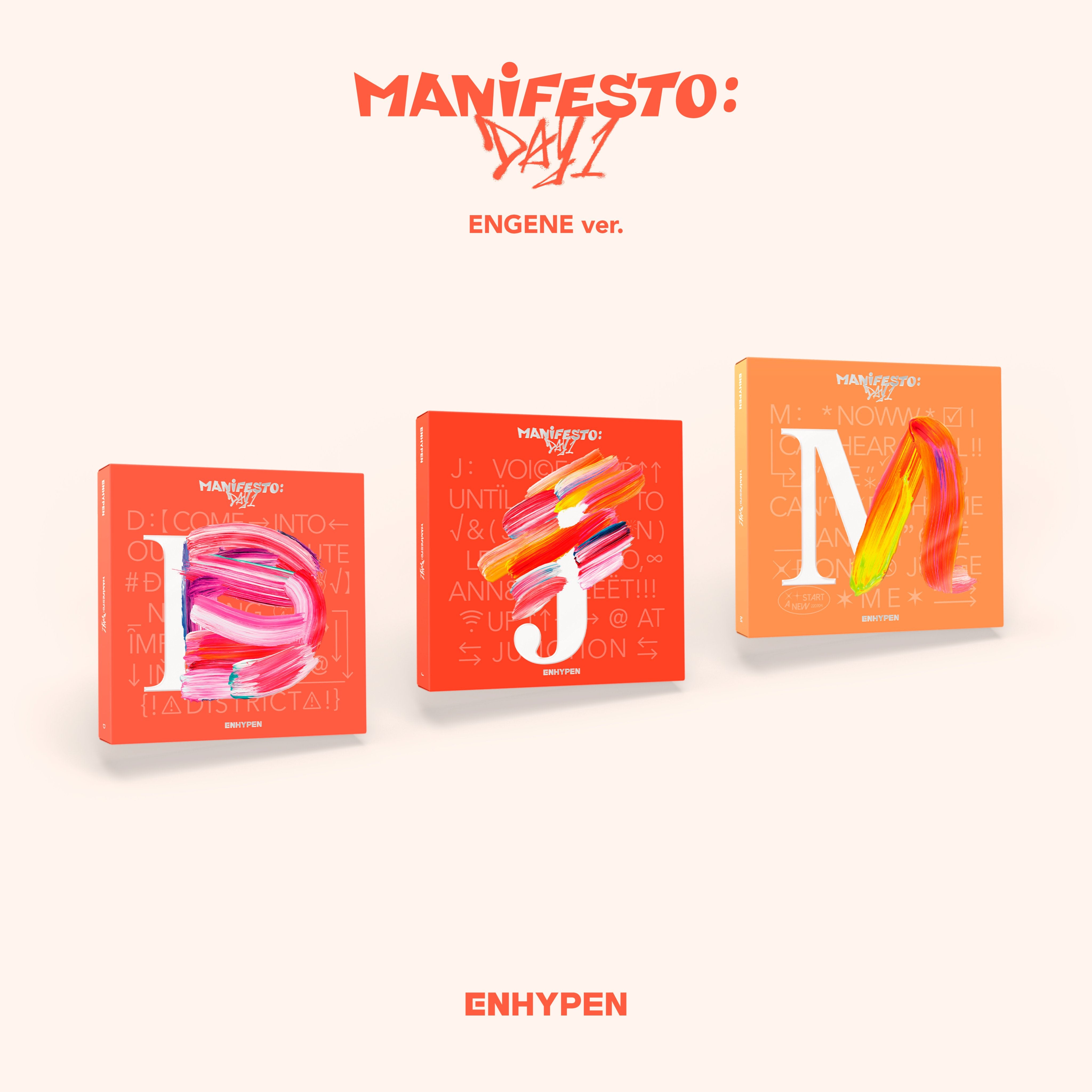 ENHYPEN - ALBUM MANIFESTO DAY 1 (ENGENE VER.) | COKODIVE