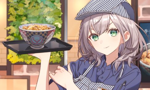 白銀ノエル × 吉野家全国 コラボキャンペーン 1月26日よりスタート!