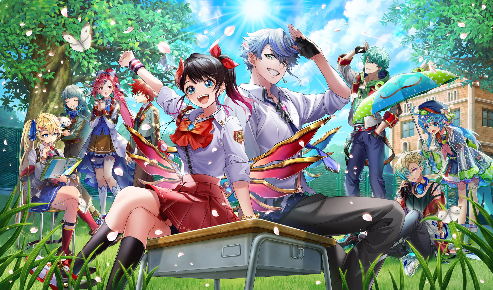 私立 茶熊学園2022 青空の絆｜白猫プロジェクト NEW WORLD'S