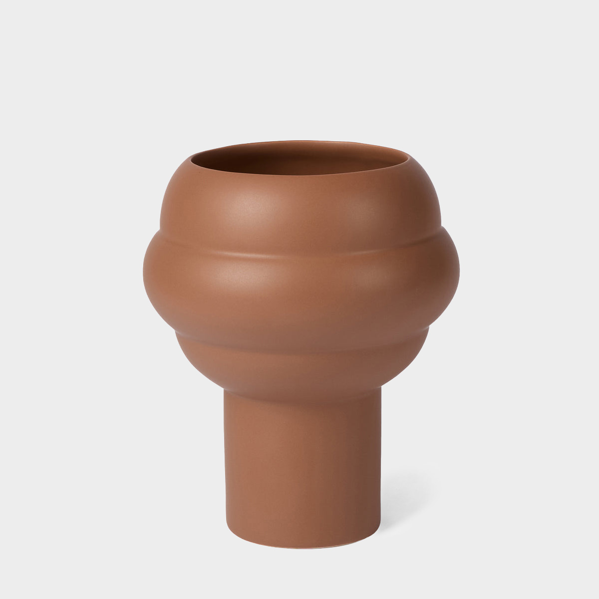 TCS ファミリー オブ ベース ツリー フラワーベース ブラウン｜5%point