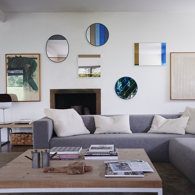 MAGIS（マジス）VITRAIL（ヴィトレイル ）ミラー Φ50 グリーンフレーム