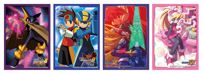 ロックマン エグゼ』『ロックマン ゼロ』のキャラクタースリーブ