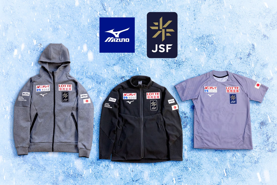 2025-26シーズンのスケート日本代表オフィシャルウエア完成｜ミズノ
