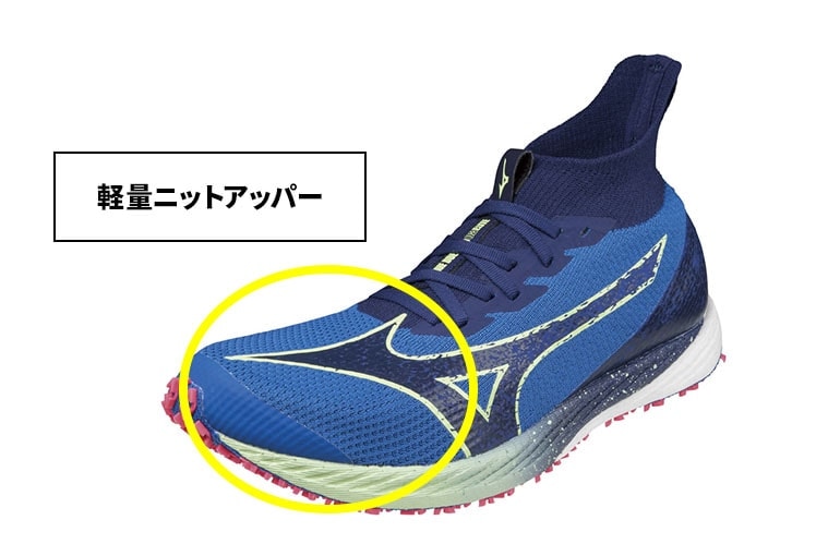 陸上長距離トラックレースとロードレースの両シーンで使用可能