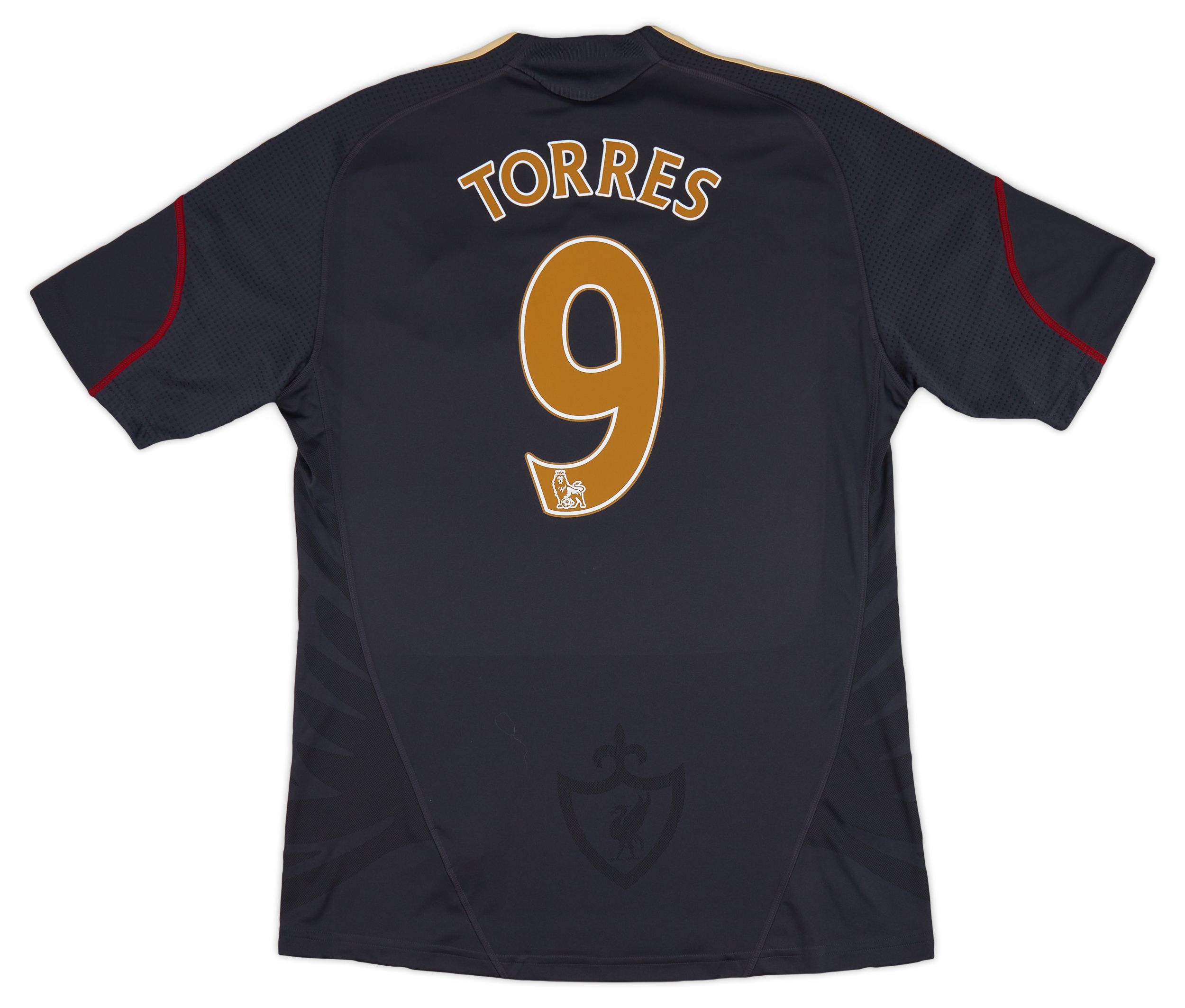 2009-10 Liverpool Away Shirt Torres #9