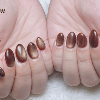 enoiマロンマグのネイルデザイン｜ネイルブック