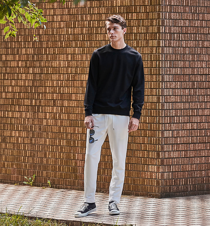 スビンプラチナム裏毛 スウェットパンツが登場 | ＋CLOTHET ONLINE