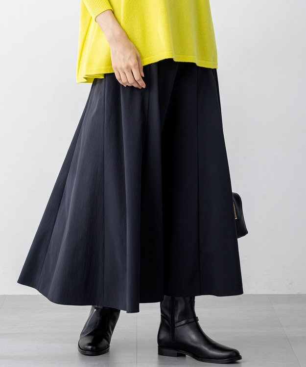 洗える】ストレッチタイプライター フレア スカート / 23区