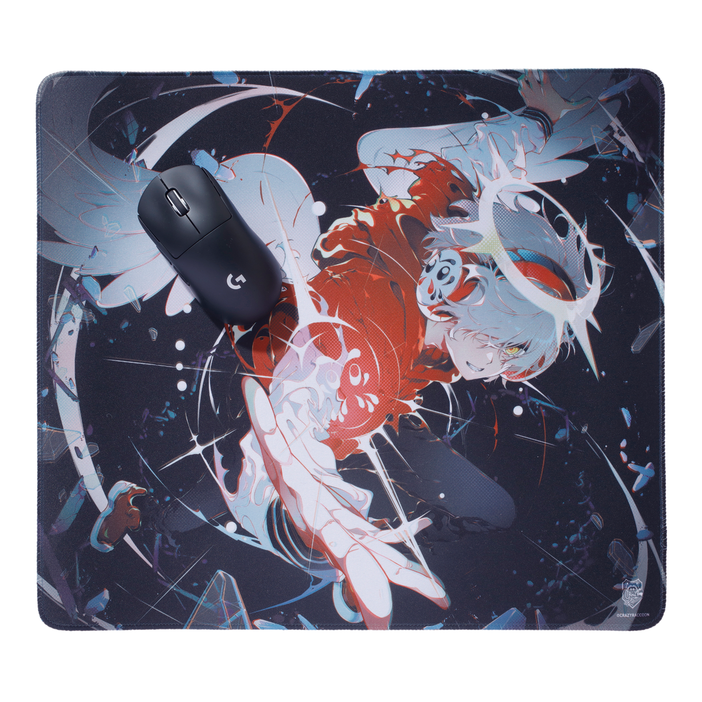 DARUMA IS GOD MOUSEPAD – CRAZY RACCOON