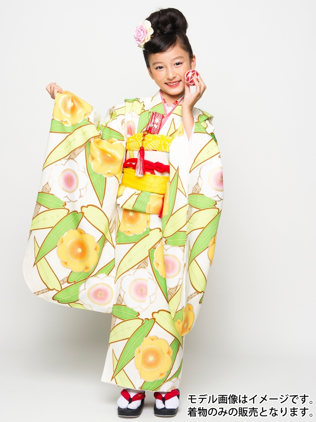着物 七五三用振袖 七五三シリーズ7歳振袖フルセット No.45 | 着物レンタル 商品