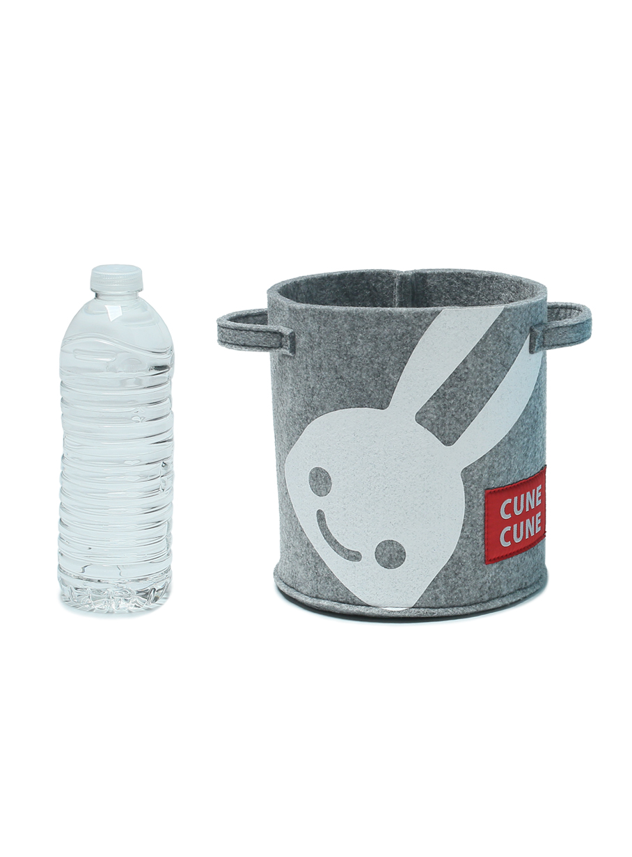 フェルトラウンドボックス 小｜ウサギがいる｜CUNE ONLINE STORE