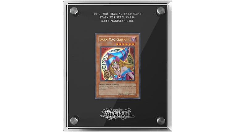 遊戯王OCG】海外でステンレス製の外国語版ブラックマジシャンガールが