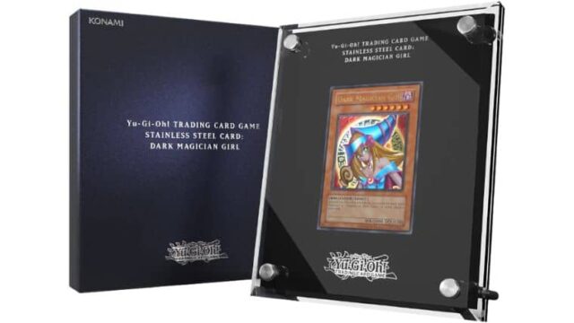 遊戯王OCG】海外でステンレス製の外国語版ブラックマジシャンガールが