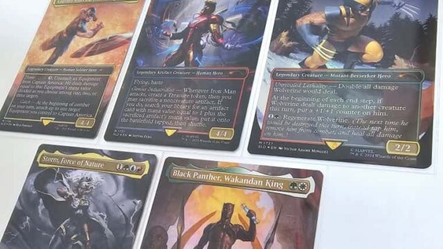 Secret Lair マーベルとMTGコラボのFoilバンドルを買ったので開封して
