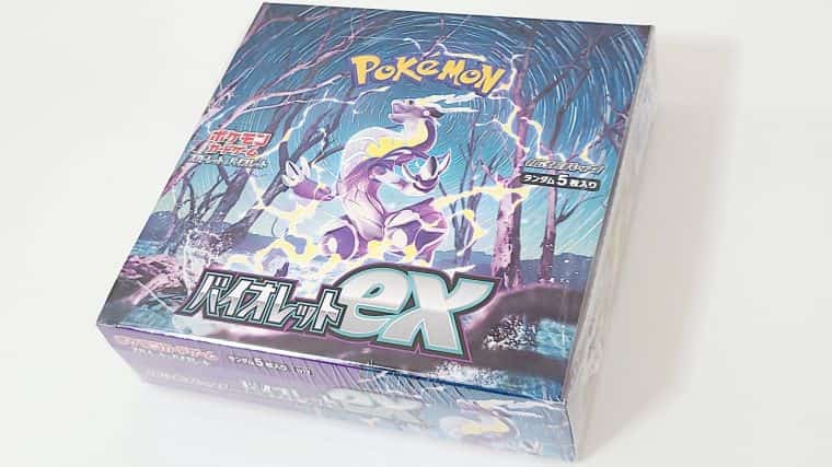 ポケカ】ミモザSRを期待してバイオレットexのBOXを開封してみた｜CUBE