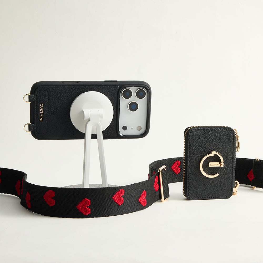 Custype iPhone 17 スマホケース クロスボディストラップ＆取り外し